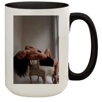 Alejandra Guilmant 15oz Colored Inner & Handle Mug