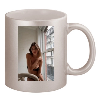 Alejandra Guilmant 11oz Metallic Silver Mug