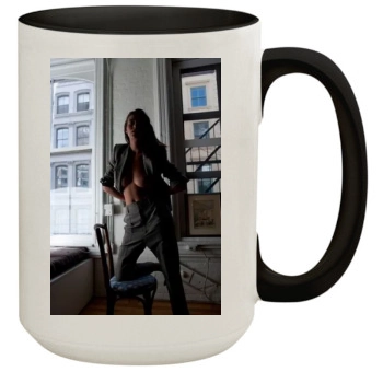 Alejandra Guilmant 15oz Colored Inner & Handle Mug