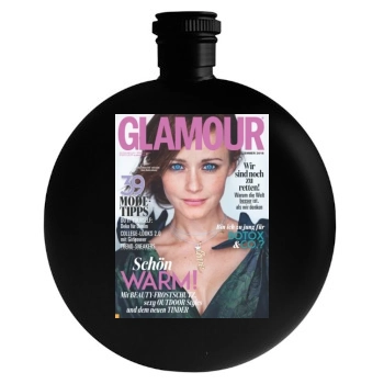 Alexis Bledel Round Flask