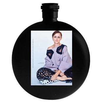 Alexis Bledel Round Flask