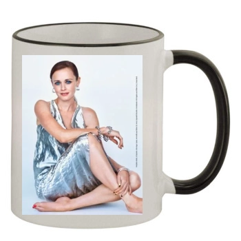 Alexis Bledel 11oz Colored Rim & Handle Mug