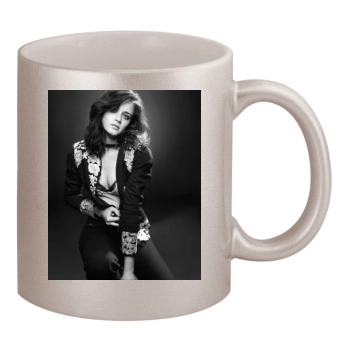 Alexis Bledel 11oz Metallic Silver Mug