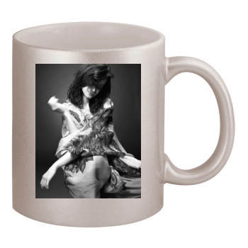 Alexis Bledel 11oz Metallic Silver Mug