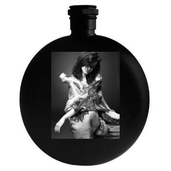 Alexis Bledel Round Flask