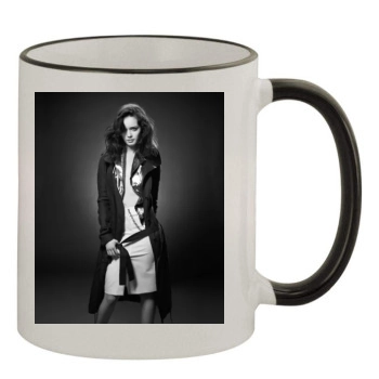 Alexis Bledel 11oz Colored Rim & Handle Mug