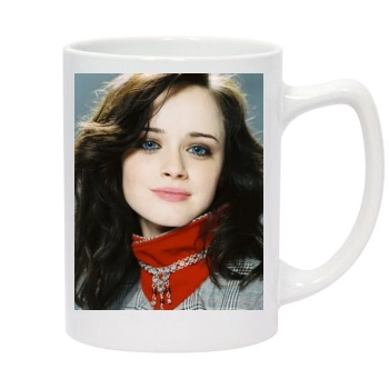 Alexis Bledel 14oz White Statesman Mug