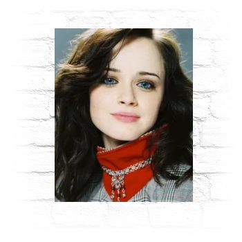 Alexis Bledel Metal Wall Art