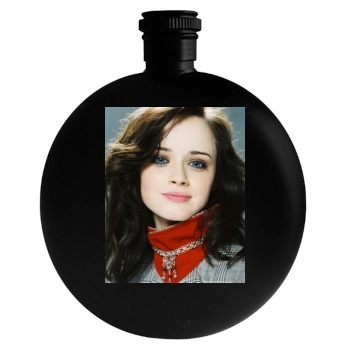 Alexis Bledel Round Flask