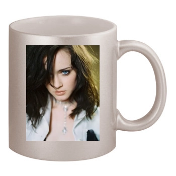 Alexis Bledel 11oz Metallic Silver Mug