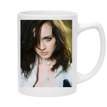 Alexis Bledel 14oz White Statesman Mug