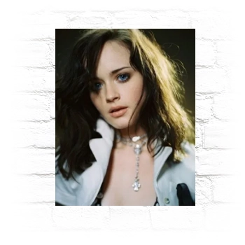 Alexis Bledel Metal Wall Art