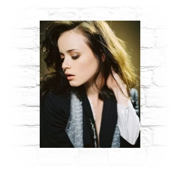 Alexis Bledel Metal Wall Art