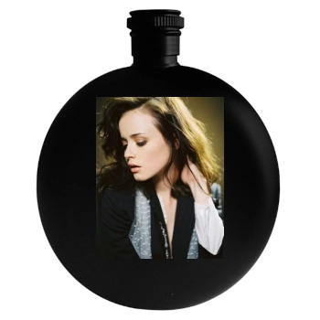 Alexis Bledel Round Flask