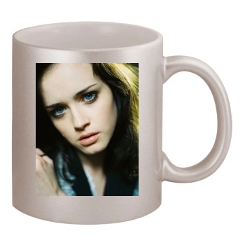 Alexis Bledel 11oz Metallic Silver Mug