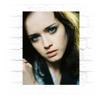 Alexis Bledel Metal Wall Art