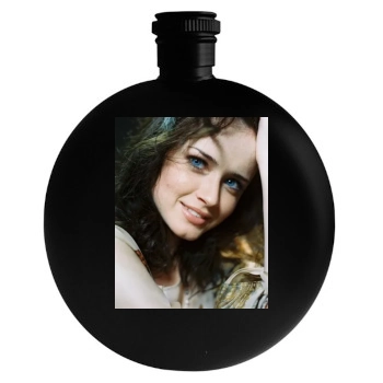 Alexis Bledel Round Flask