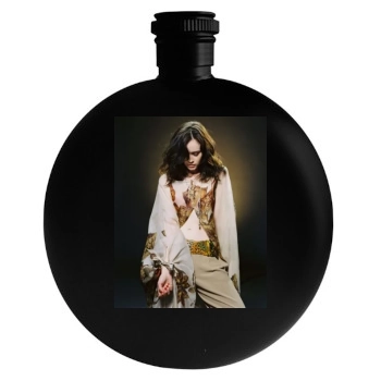 Alexis Bledel Round Flask