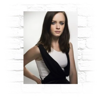 Alexis Bledel Metal Wall Art