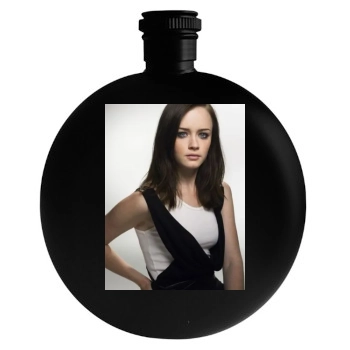 Alexis Bledel Round Flask