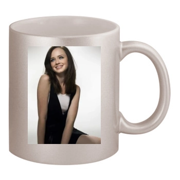 Alexis Bledel 11oz Metallic Silver Mug