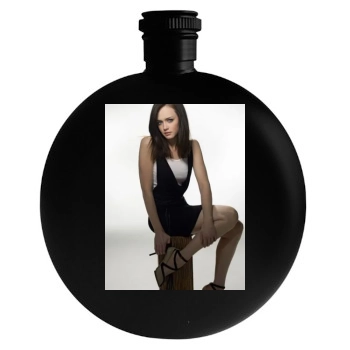 Alexis Bledel Round Flask