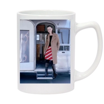 Alexis Bledel 14oz White Statesman Mug