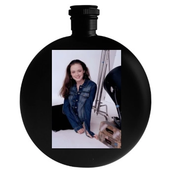 Alexis Bledel Round Flask