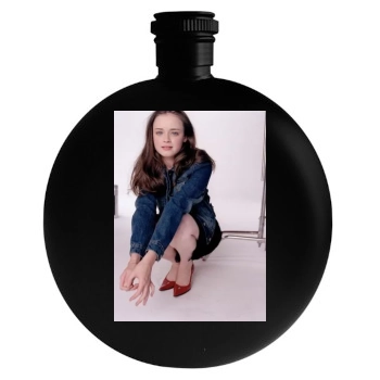 Alexis Bledel Round Flask