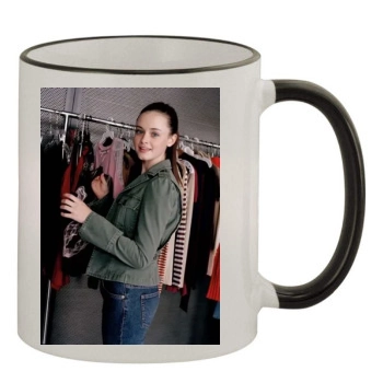 Alexis Bledel 11oz Colored Rim & Handle Mug