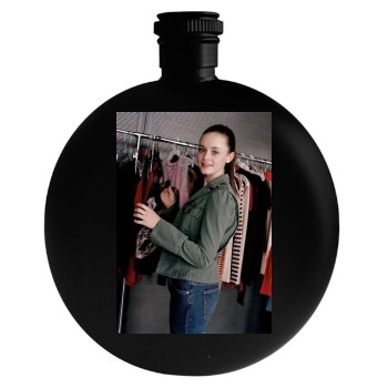 Alexis Bledel Round Flask