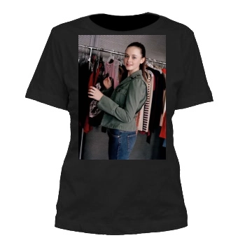 Alexis Bledel Women's Cut T-Shirt