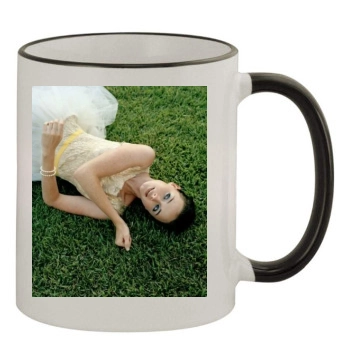 Alexis Bledel 11oz Colored Rim & Handle Mug