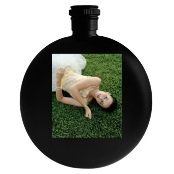 Alexis Bledel Round Flask