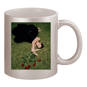 Alexis Bledel 11oz Metallic Silver Mug