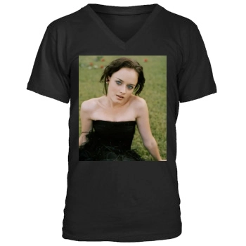 Alexis Bledel Men's V-Neck T-Shirt