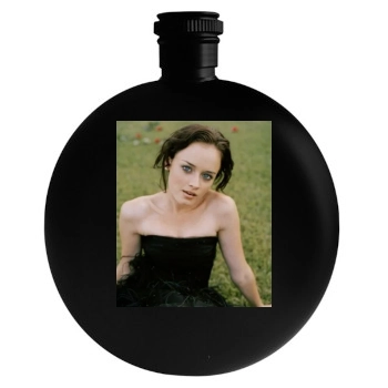 Alexis Bledel Round Flask