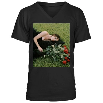 Alexis Bledel Men's V-Neck T-Shirt