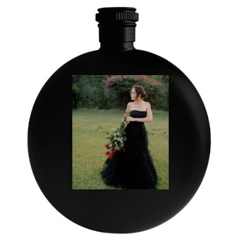 Alexis Bledel Round Flask