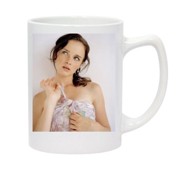 Alexis Bledel 14oz White Statesman Mug