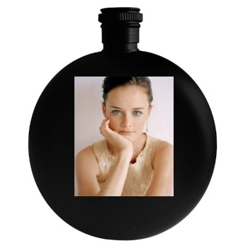 Alexis Bledel Round Flask