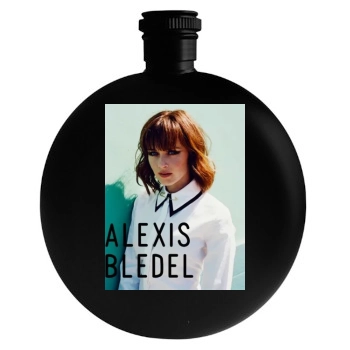 Alexis Bledel Round Flask