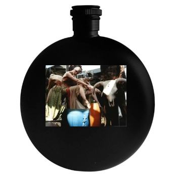 Alexis Bledel Round Flask