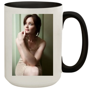 Alexis Bledel 15oz Colored Inner & Handle Mug