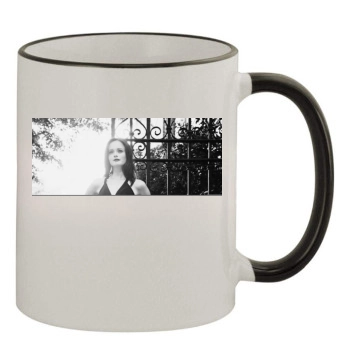 Alexis Bledel 11oz Colored Rim & Handle Mug