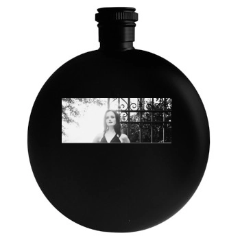 Alexis Bledel Round Flask