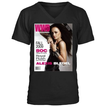 Alexis Bledel Men's V-Neck T-Shirt