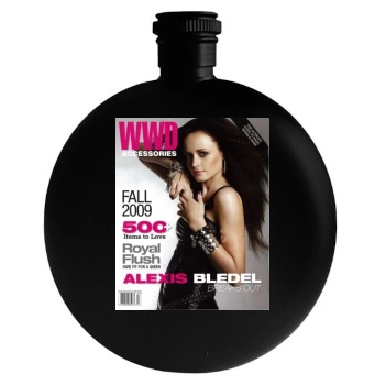 Alexis Bledel Round Flask