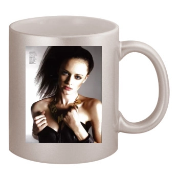 Alexis Bledel 11oz Metallic Silver Mug