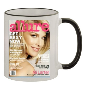 Ali Larter 11oz Colored Rim & Handle Mug